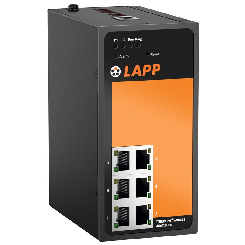Lapp Zubehör - Netzwerk Switch ETHERLINE ACCESS 21700137 M08T02GSFP − 1 Stück