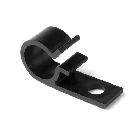 HellermannTyton - Befestigungsschelle für Kabel/Rohre Kabelhalter 8D20 POM BK 200 schwarz − 8000 Stück
