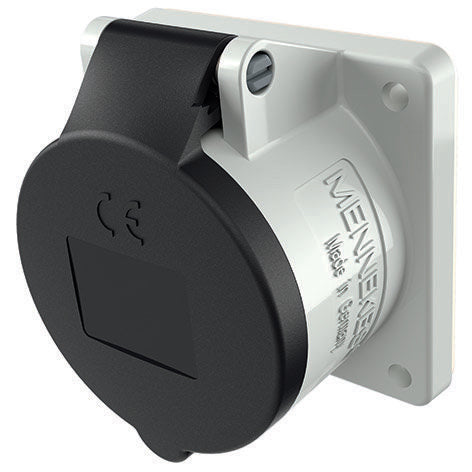 Mennekes - CEE-Anbausteckdose (IEC 60309) Anbaudose TwinContact 1680 16A,5p,7h,500V,IP44