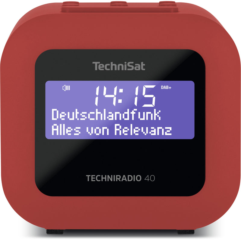 TechniSat - Radio DAB+/UKW-Radiowecker TECHNIRADIO40 rt USB-Charging