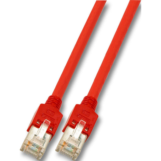 EFB-Elektronik - Patchkabel Kupfer Crossoverkabel Cat. 5e rot K2793.15 2xRJ45 SFTP 15m