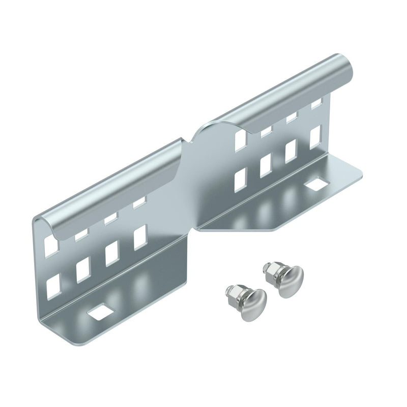 OBO Bettermann - Verbinder für Kabeltragsystem Winkelverbinder LWVG 60 A4 Kabelleiter 64x150 − 10 Stück