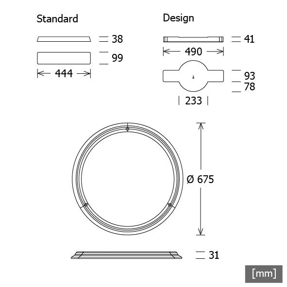LTS Licht&Leuchten - Pendelleuchte LED-Pendelleuchte APP 20.5030.1.2DA ws 3000K DALI weiß