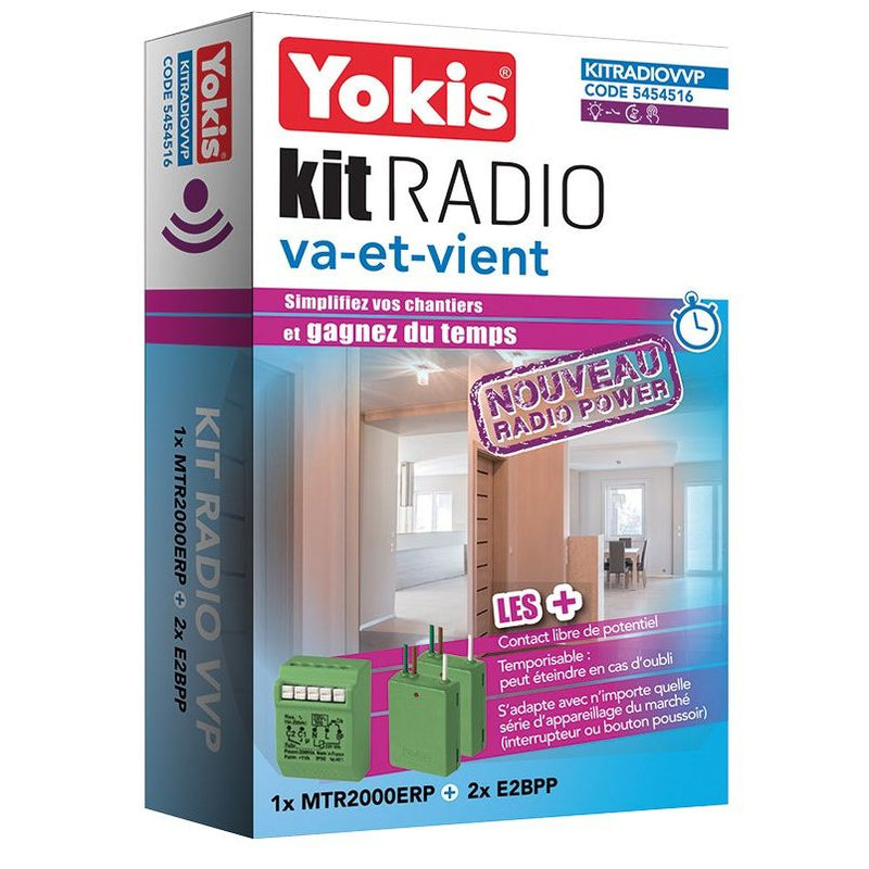 Grothe - Funkempfänger Funk-Set KITRADIOVVP Wechselschalter