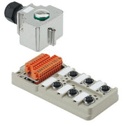 Weidmüller - Passiver Sensor-/Aktor-Verteiler (ohne Leitung) Sensor-/Aktor-Verteiler SAI-6-MH-5P M12 Komplett-Modul