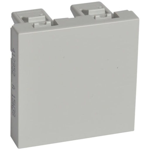 Legrand - Zubehör/Ersatzteile für modulares Anschlusssystem Blindplatte Legrand 412952 2-modulig, gr