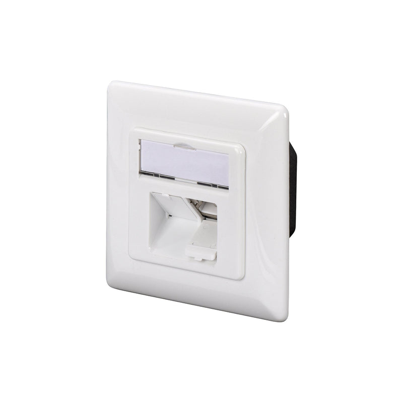 DIGITUS - Kommunikationsanschlussdose Kupfer Datendose Kat.6A DN-9007-S-1 Classe EA AP