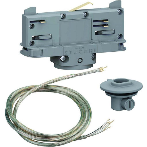 Ridi-Leuchten - Elektrisches Zubehör/Ersatzteile für Leuchten 3-Ph-Stromschienenadapter ST-ADL-DA-W weiß