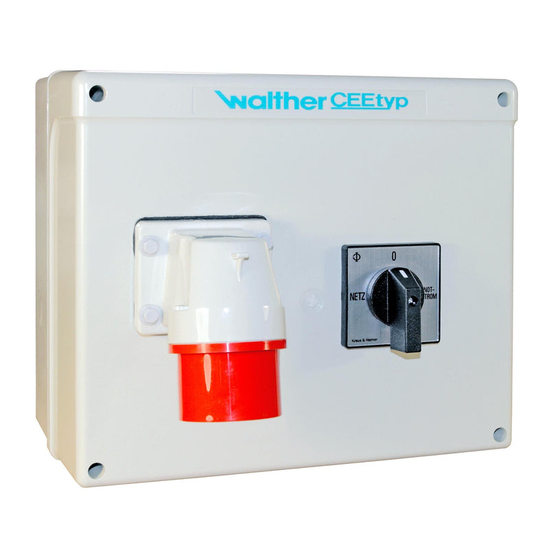 Walther Werke - CEE-Steckdosen-Kombination (IEC 60309) Steckdosenkombination 68829AB 63A
