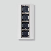 Siedle&Söhne - Montageelement für Türstation Kom.-Display KSA 604-0 W weiss