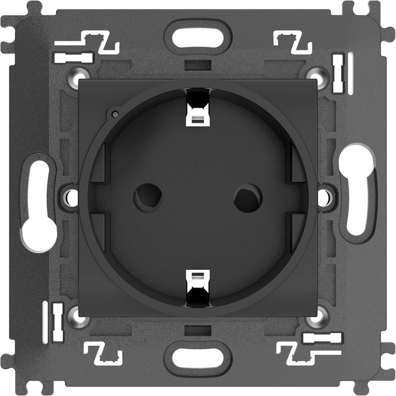 Legrand (BT) - Steckdose Schutzkontakt-Steckdose Bticino L4141AC Anthrazit