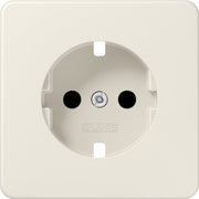 Jung - Abdeckung/Bedienelement für Installationsschalterprogramme Zentralplatte CD 1520 BFKIPL f. SCHUKO-Steckdose