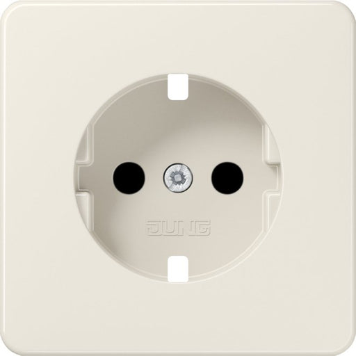 Jung - Abdeckung/Bedienelement für Installationsschalterprogramme Zentralplatte CD 1520 BFKIPL f. SCHUKO-Steckdose