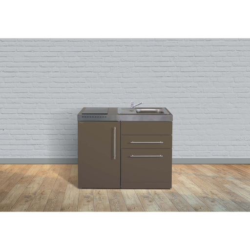 Stengel - Mini-Küche Miniküche Premiumline MPGSMM110GSIKFliBre Mokka metallic