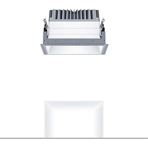 Zumtobel Group - Downlight/Strahler/Flutlicht LED-Einbauleuchte P-INF Q #60818293 3000K