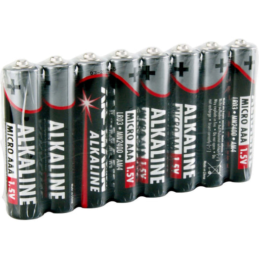 Ansmann - Batterie Micro 8xAAA 5015360 shrink (VE8) im Schrumnpfschlauch − 10 Packung