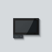 Siedle&Söhne - Innenstation für Türkommunikation A/V Innenstation Axiom A 180-10 S Schwarzgrau