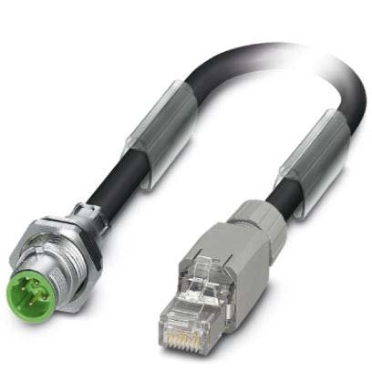 Phoenix Contact - Patchkabel Kupfer Industrie Netzwerkkabel 1418713 − 50 Stück