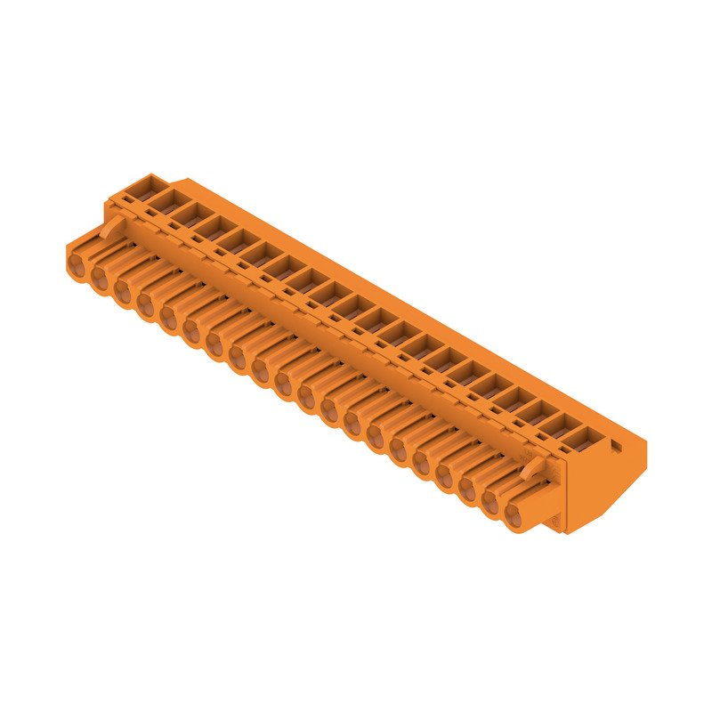 Weidmüller - Kabelsteckverbinder für Leiterplattensteckverbinder Verbinder 5.08mm BLZP 5.08#1948190000 − 18 Stück