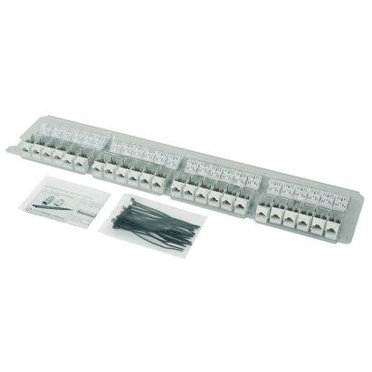 Telegärtner - Modularer Steckverbinder UMJ-Modul K Cat.6 T568 A 100023232 alpinweiss − 24 Stück