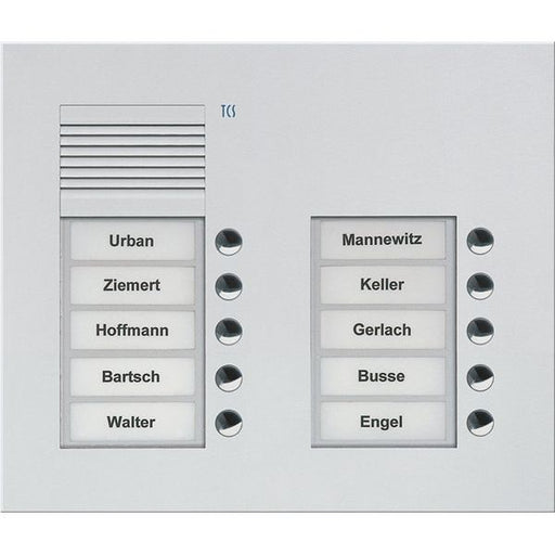 TCS Tür Control - Türstation für Türkommunikation Türsprechstelle PUK10/2-EN
