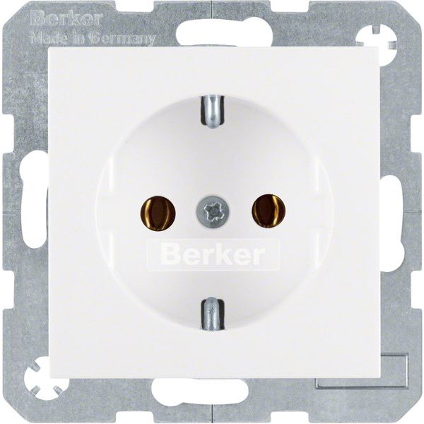 Berker - Steckdose Schuko-Steckdose pws matt 41431909