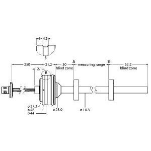 Turck - Wegsensor Linearwegsensensor LTE1500M #100002130 druckfest