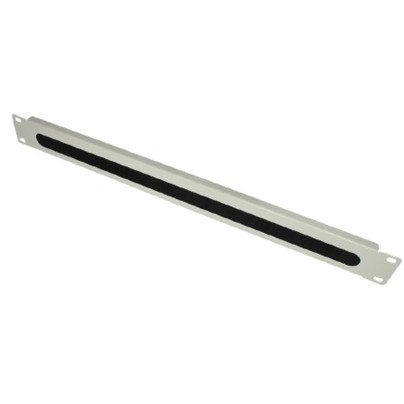 Telegärtner - Zubehör/Ersatzteile für LWL-Technik Bürstenleiste 100033591 19Z, 1HE, RAL 7035 − 100 Stück
