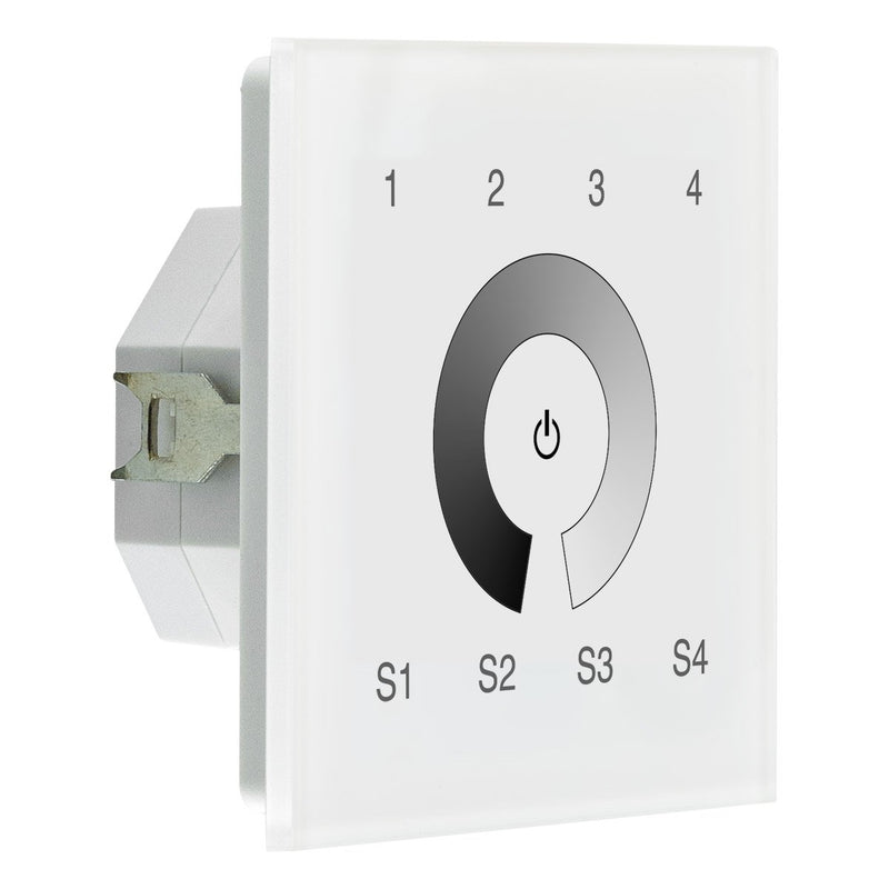 EVN Lichttechnik - Steuergerät für Leuchten DALI Dimmer-Wandpanel DALWPDIM ws