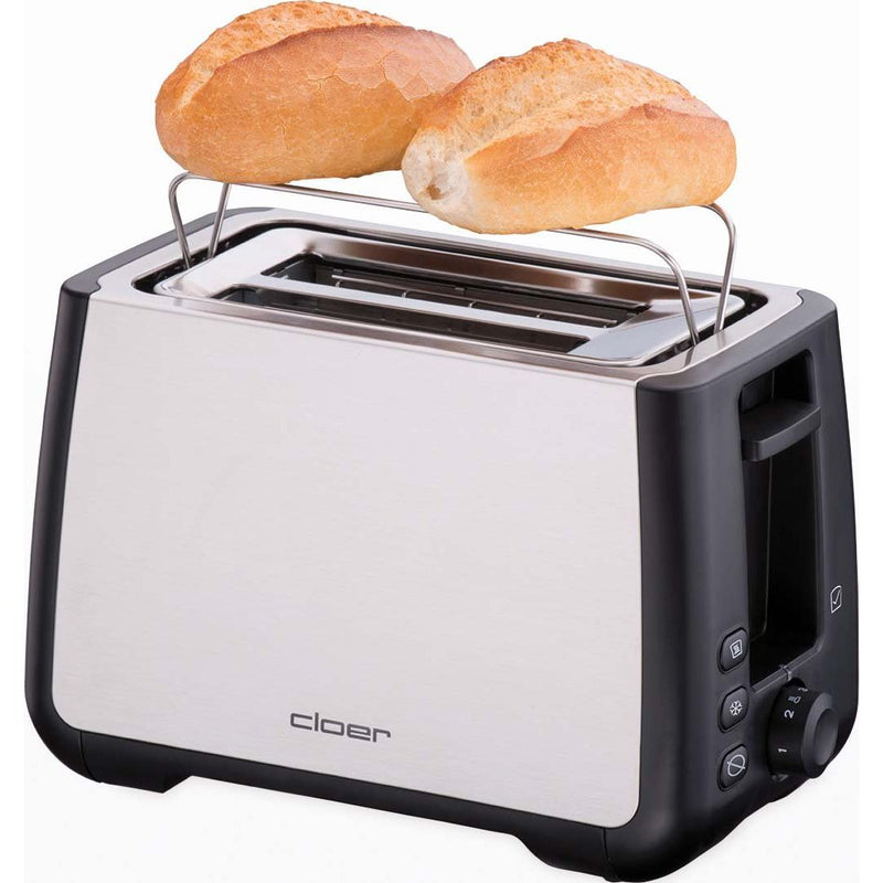 Cloer - Toaster XXL 3569 eds/sw 2 Scheiben