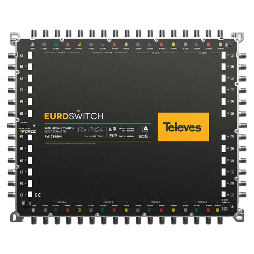 Televes - Multischalter Euroswitch MSE1724K 17in24