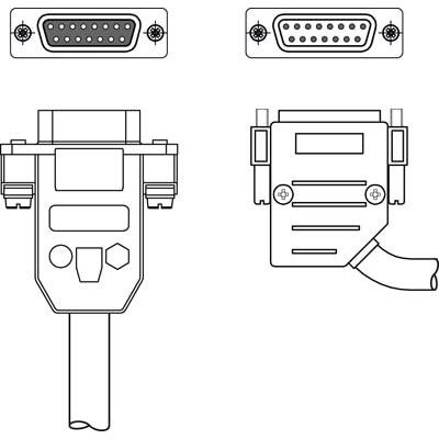 Leuze - Konfektioniertes Sensor-Aktor-Kabel Verbindungsleitung KB 031-2000-01