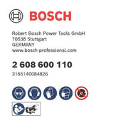Bosch - Trenn-/Schleifscheibe PRO Metal Schleifscheibe, 2608600110 175 x 25 x 32 mm G60