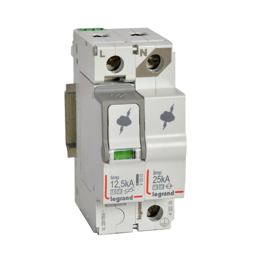 Legrand - Überspannungsableiter für Energietechnik/Stromversorgung Kombiableiter Legrand 412276 Typ 1+2, 1+1