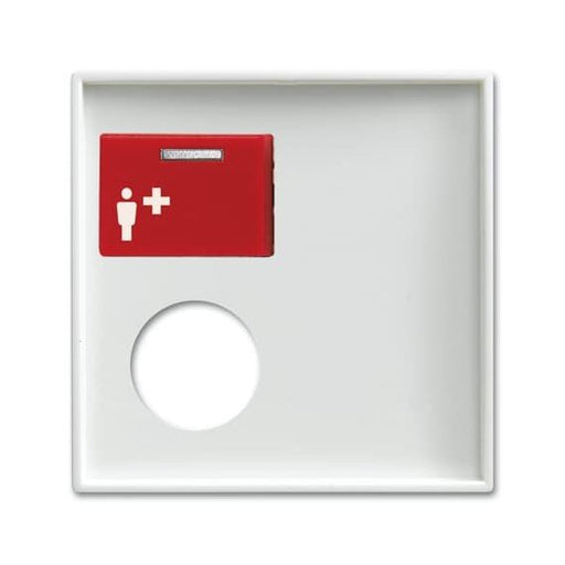 Busch-Jaeger - Zentralelement Klinikinstallation Zentralscheibe alpinws 2548-071 E-914 Licht-Ton-Rufsysteme
