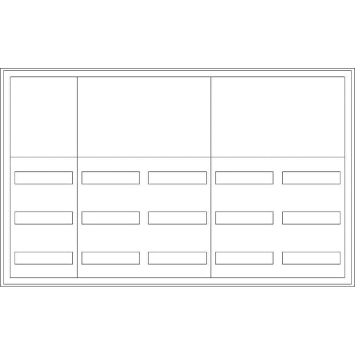 ABN - Gehäuse/Schaltschrank (leer) Wandgehäuse SP55RK032 IP54 SK2 schutzisol