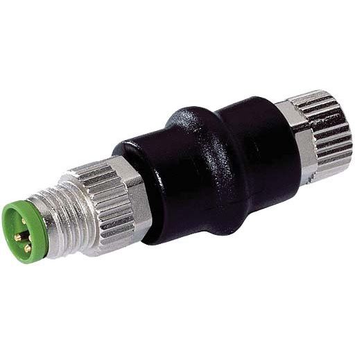 Murrelektronik - Rundsteckverbinder, feldkonfektionierbar (Industriesteckverbinder) Adapter M8St. 4pol. 7000-88501-0000000 auf M8Bu. 3pol