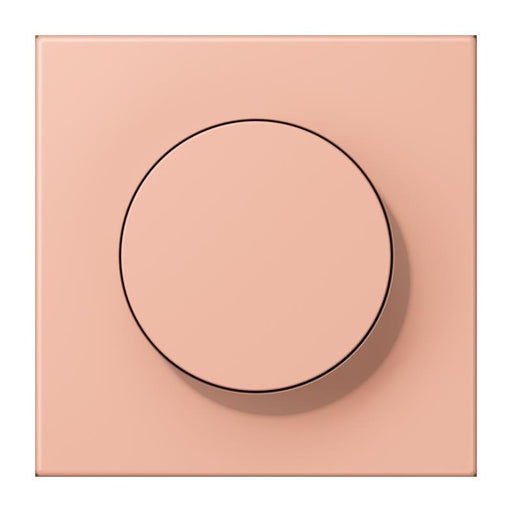 Jung - Abdeckung/Bedienelement für Installationsschalterprogramme Abdeckung mit Drehknopf LC 1740 231 rose clair