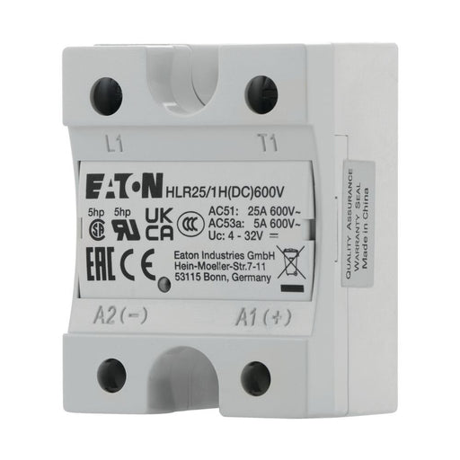 Eaton - Halbleiterrelais Halbleiterrelais, Hockey HLR25/1H(DC)600V Puck, 1-phasig, 25 A