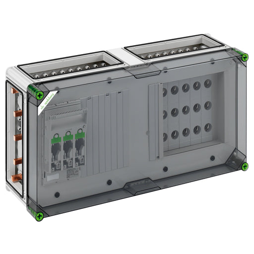Spelsberg - Sicherungslasttrennschalter mit Gehäuse Kombi-Gehäuse GST 401 KN-250