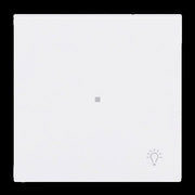Busch-Jaeger - Bussystem-Tastwippe Wippe 1-fach mit Symbol 6231-10-44G Licht