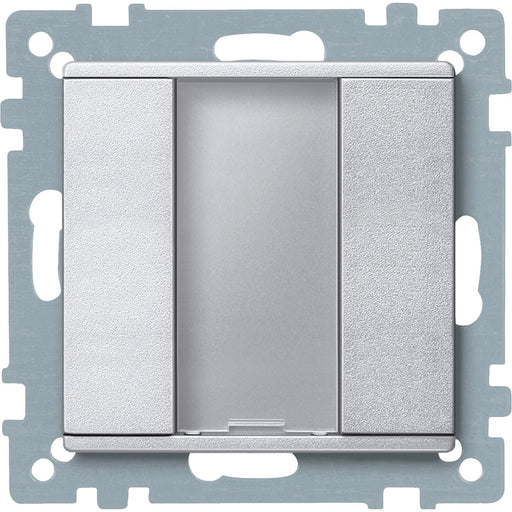 Merten - Bussystem-Tastsensor Taster 1f. plus alu 627560