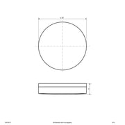 EVN Lichttechnik - Decken-/Wandleuchte LED-Anbauleuchte H30180125 IP54