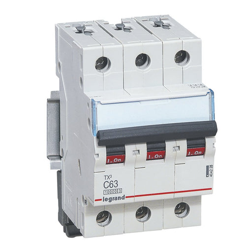 Legrand - Leitungsschutzschalter Legrand 404228 C63A 3-polig 10kA