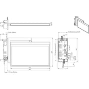 RP-Technik - Sicherheitsleuchte Rettungszeichenleuchte AXRA509CC-E CC24, eds-opt