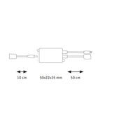 Paulmann - Zubehör/Ersatzteile für Lichtschlauch/-band Controller 705.27