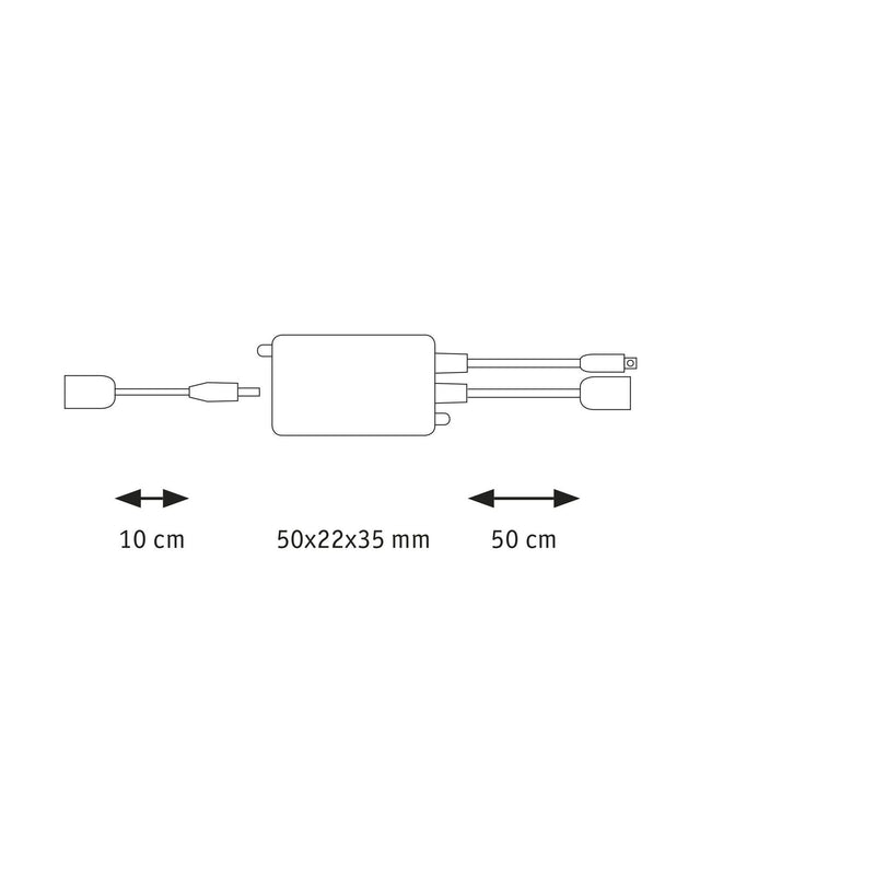 Paulmann - Zubehör/Ersatzteile für Lichtschlauch/-band Controller 705.27
