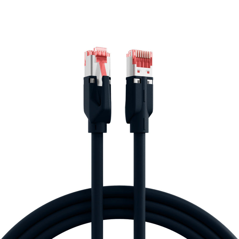 EFB-Elektronik - Patchkabel Kupfer Patchkabel Cat.6A K8050.5m sw 2xHRS TM21 5m sw