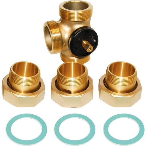 Bosch Thermotechnik - Dreiwegeregelventil 3-Wege-Drehventil WWV25 DN25 Kvs 10, 1 1/4"