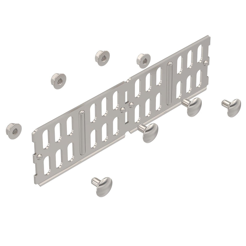OBO Bettermann - Verbinder für Kabeltragsystem Winkelverbinder RWVL 60 A2 200x56mm − 10 Stück